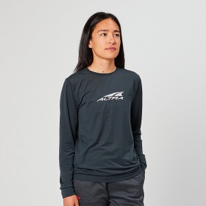 Altra EVERYDAY PERFORMANCE LONG SLEEVE Naisten T-Paita Mustat | Suomi AL1590M13