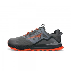 Altra LONE PEAK ALL-WTHR LOW 2 Miesten Maastojuoksukengät Harmaat Oranssi | Suomi AL3475Z12