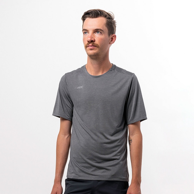 Altra CORE SHORT SLEEVE TEE Miesten T-Paita Sininen Harmaat | Suomi AL5301R19