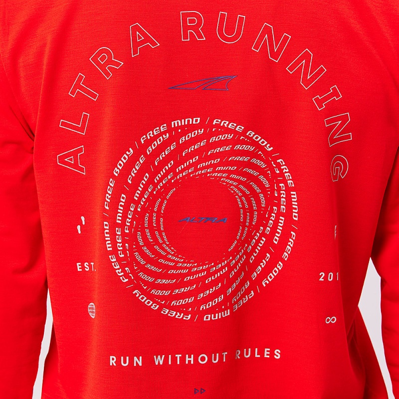 Altra EVERYDAY PERFORMANCE LONG SLEEVE Naisten T-Paita Punainen | Suomi AL1372B30