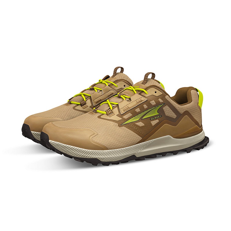 Altra LONE PEAK ALL-WTHR LOW 2 Miesten Vaelluskengät Ruskea | Suomi AL2780C13