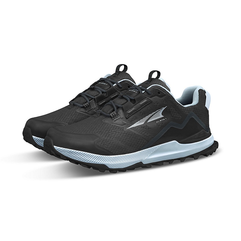 Altra LONE PEAK ALL-WTHR LOW 2 Naisten Maastojuoksukengät Mustat | Suomi AL9764R47