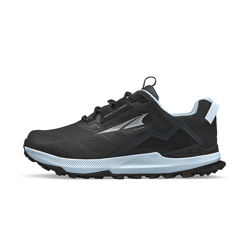 Altra LONE PEAK ALL-WTHR LOW 2 Naisten Maastojuoksukengät Mustat | Suomi AL9764R47