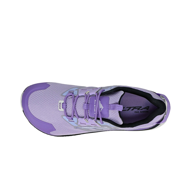 Altra LONE PEAK ALL-WTHR LOW 2 Naisten Vaelluskengät Harmaat Violetit | Suomi AL1579V73