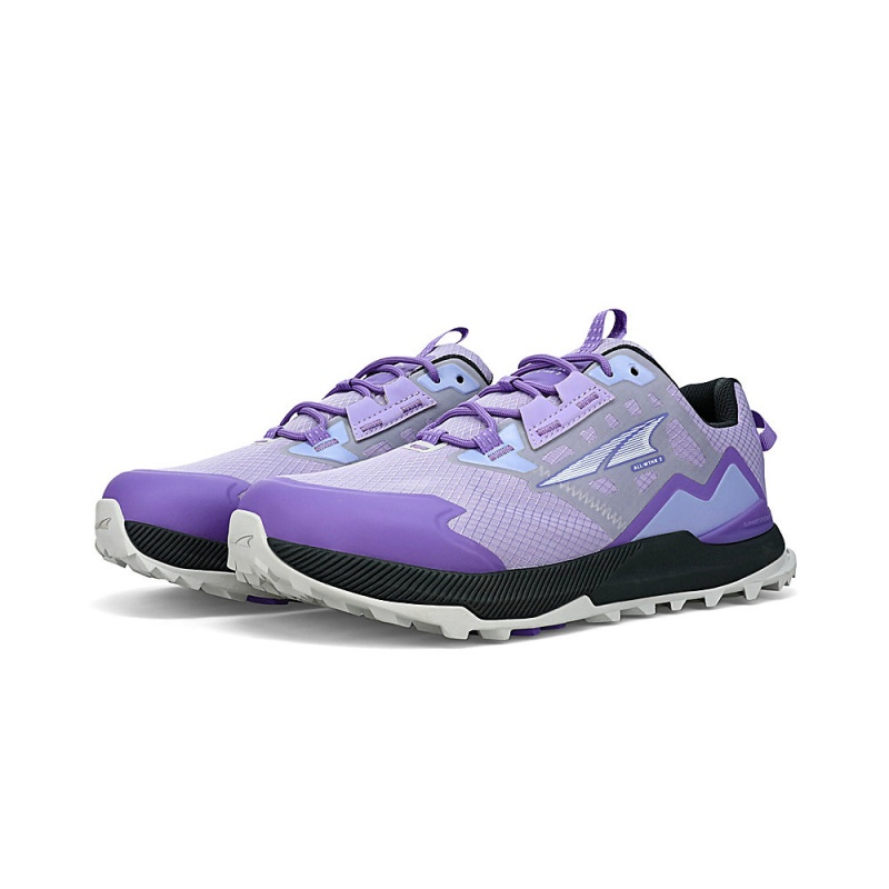 Altra LONE PEAK ALL-WTHR LOW 2 Naisten Vaelluskengät Harmaat Violetit | Suomi AL1579V73