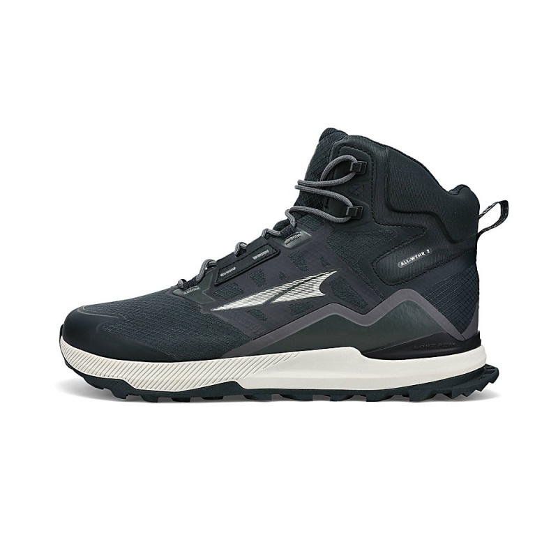 Altra LONE PEAK ALL-WTHR MID 2 Miesten Vaellussaappaat Mustat | Suomi AL5394J12