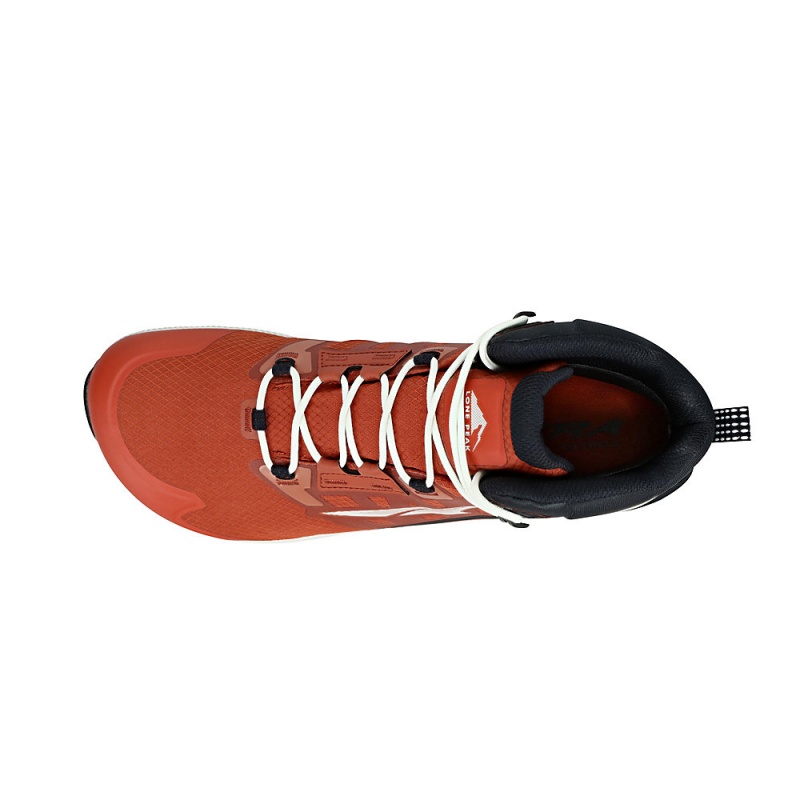 Altra LONE PEAK ALL-WTHR MID 2 Miesten Vaellussaappaat Oranssi | Suomi AL4082K36