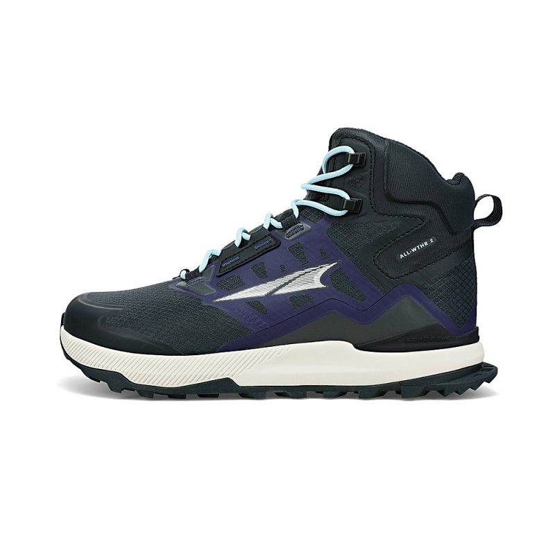 Altra LONE PEAK ALL-WTHR MID 2 Naisten Vaellussaappaat Mustat | Suomi AL6410X23