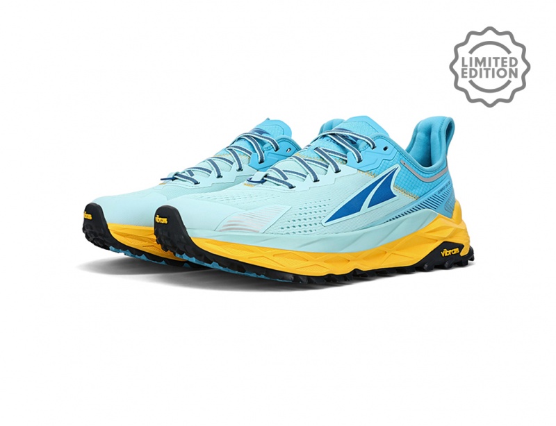 Altra OLYMPUS 5 CHAMONIX Miesten Maastojuoksukengät Valkoinen Sininen | Suomi AL2034K56