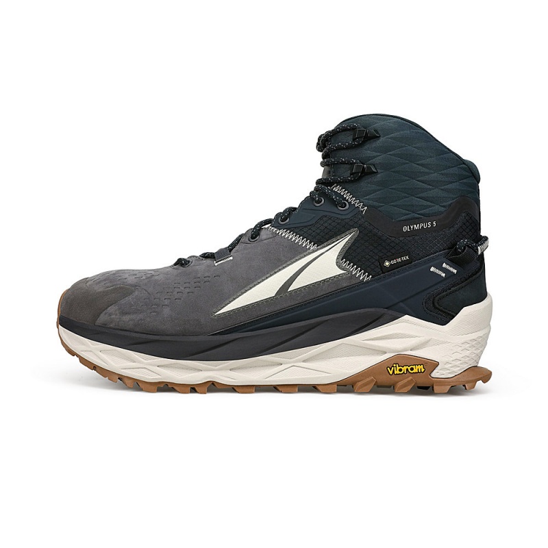 Altra OLYMPUS 5 HIKE MID GTX Miesten Vaellussaappaat Mustat Harmaat | Suomi AL3190Y69