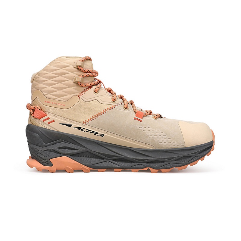 Altra OLYMPUS 5 HIKE MID GTX Naisten Maastojuoksukengät Ruskea | Suomi AL6732K79