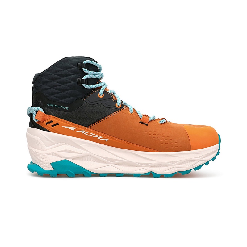 Altra OLYMPUS 5 HIKE MID GTX Naisten Vaellussaappaat Oranssi Harmaat | Suomi AL3256A68