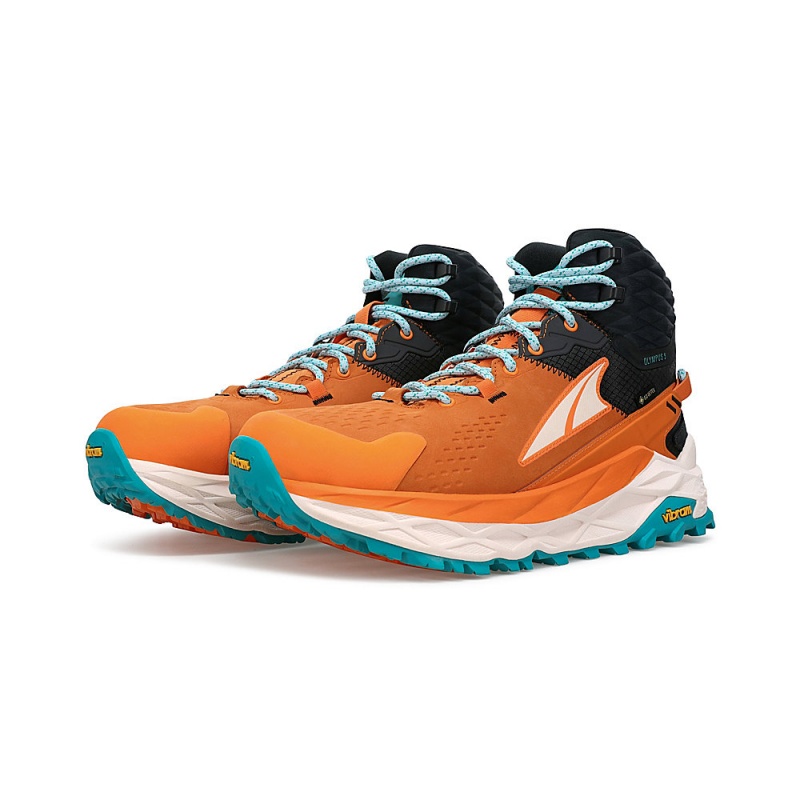 Altra OLYMPUS 5 HIKE MID GTX Naisten Vaellussaappaat Oranssi Harmaat | Suomi AL3256A68