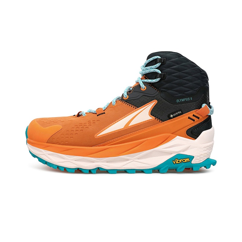 Altra OLYMPUS 5 HIKE MID GTX Naisten Vaellussaappaat Oranssi Harmaat | Suomi AL3256A68