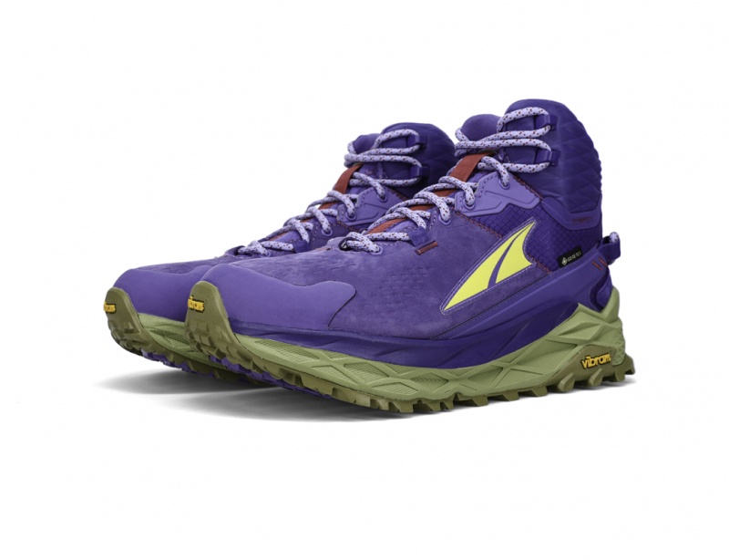 Altra OLYMPUS 5 HIKE MID GTX Naisten Vaellussaappaat Violetit | Suomi AL1406D86