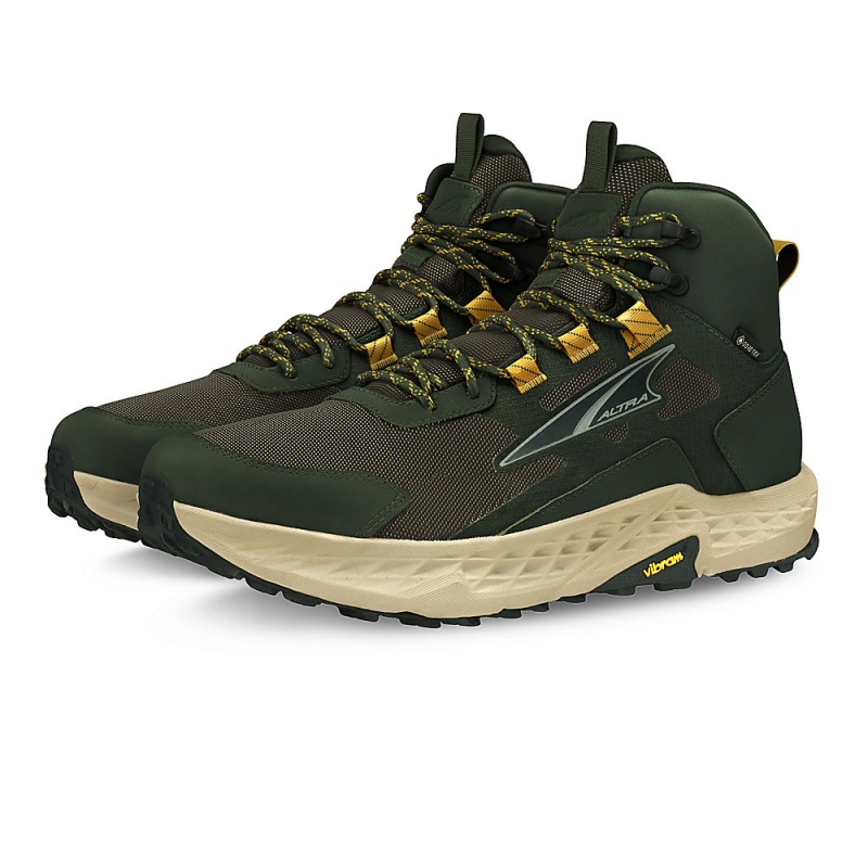 Altra TIMP HIKER GTX Miesten Vaellussaappaat Oliivinvihreä | Suomi AL3749B34