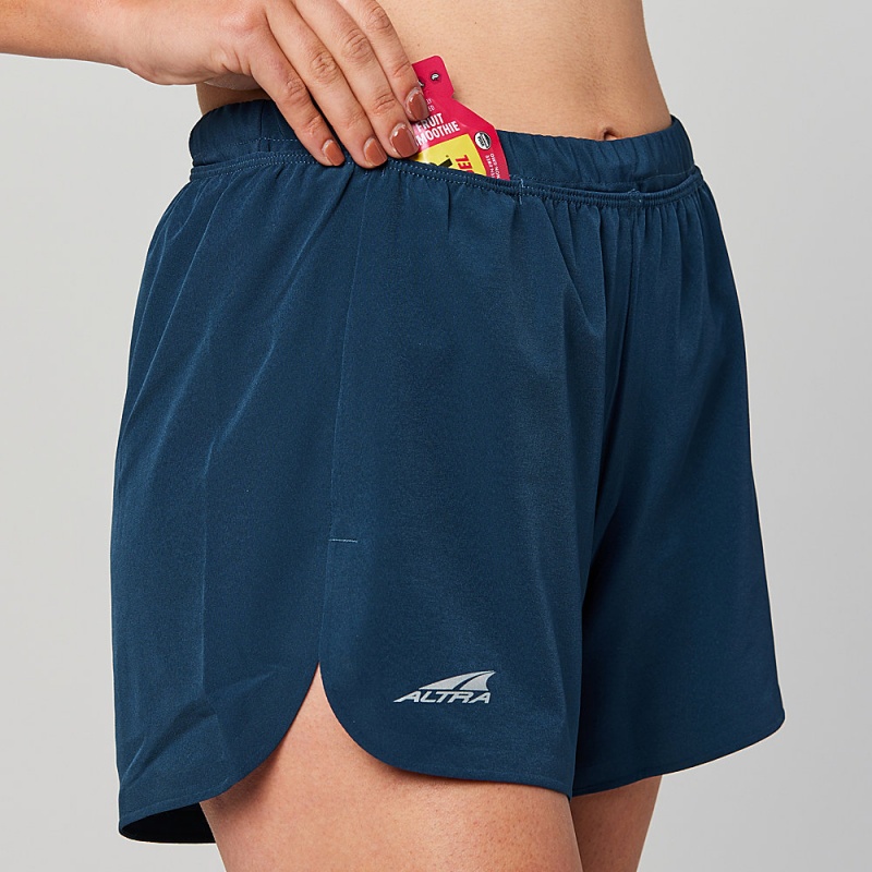 Altra TRAIL STASH Naisten Shortsit Laivastonsininen | Suomi AL1209J31